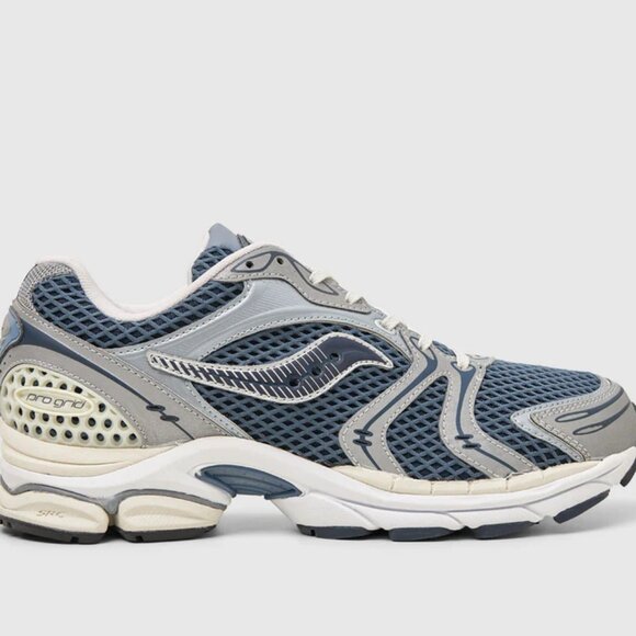 Saucony Progrid Triumph 4 DUSK / SILVER S70831-1 Mens Running Size 9.5 NEW 💙 - Picture 8 of 12